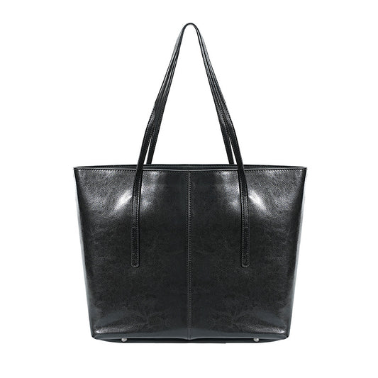 EGM288 BLACK Genuine Leather Bag