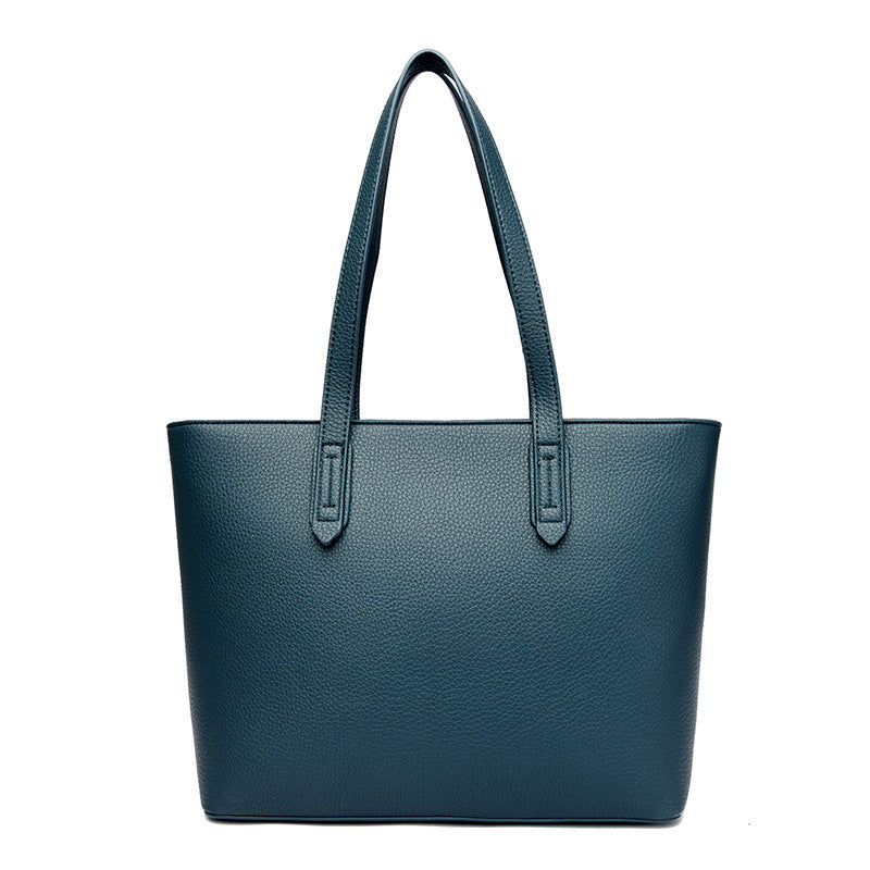 EMS169 BLUE Vegan Leather Bag