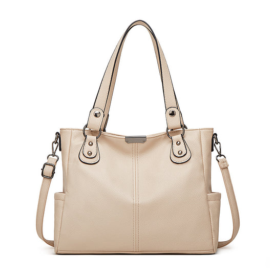 EMS175 WHITE Vegan Leather Bag