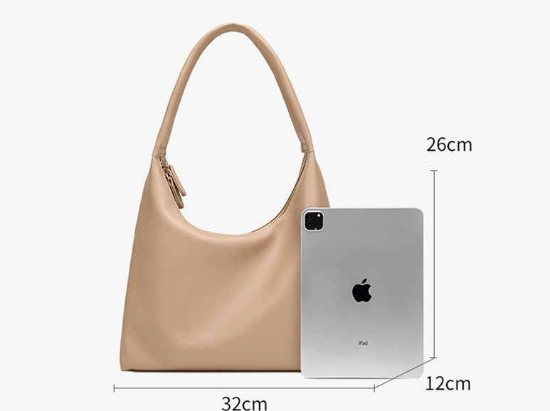 EMS176 BEIGE Vegan Leather Bag